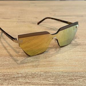 Gold sunglasses